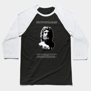 Zeus - Statue Baseball T-Shirt